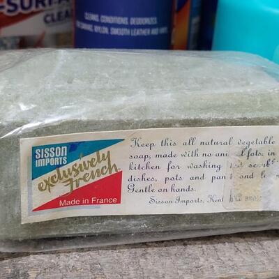 Lot 349: Mixed Laundry Soap & Cleaners Lot