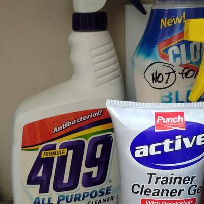 Lot 349: Mixed Laundry Soap & Cleaners Lot