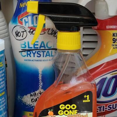 Lot 349: Mixed Laundry Soap & Cleaners Lot