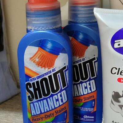 Lot 349: Mixed Laundry Soap & Cleaners Lot