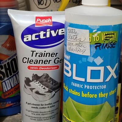 Lot 349: Mixed Laundry Soap & Cleaners Lot