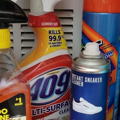 Lot 349: Mixed Laundry Soap & Cleaners Lot