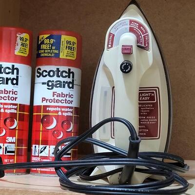 Lot 352: General Electric Iron, Teflon Matand Scotch Gard
