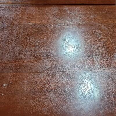 Lot 360: Cherry Wood Dining Table (has 3 total Leaves)