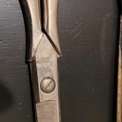 Lot 367: Silver Scissors Lot