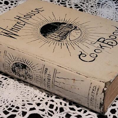 Lot 376: Antique 1903 The White House Cookbook