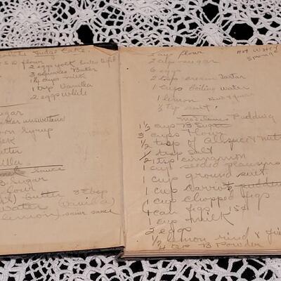 Lot 378: 1927 Any One Can Bake Cookbook with Handwritten Recipes 