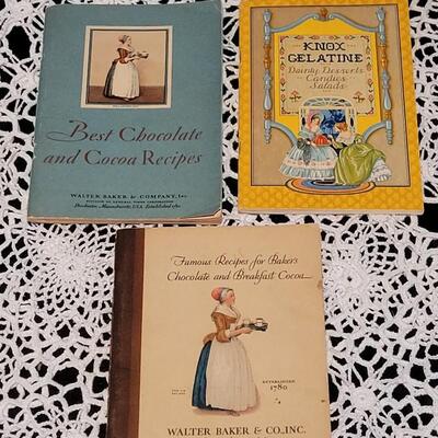Lot 379: (3) 1930's Recipe Books