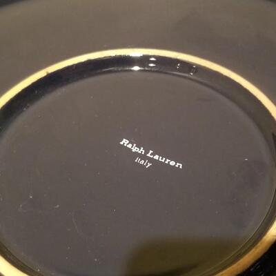 Lot 380: Dark Blue RALPH LAUREN Platter