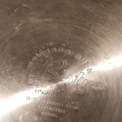 Lot 396: Wolfgang Puck Pressure Cooker, Pot with Lid and Omlette Pan Lot 