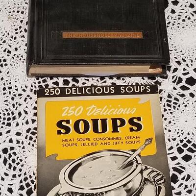 Lot 398: 1940 The Household Searchlight Recipe Book and 1940 Delicious Soup Recipes Book