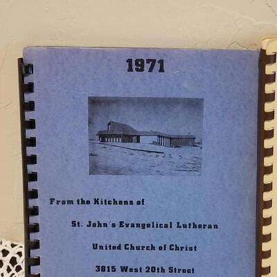Lot 401: Vintage Church Cookbooks Lot