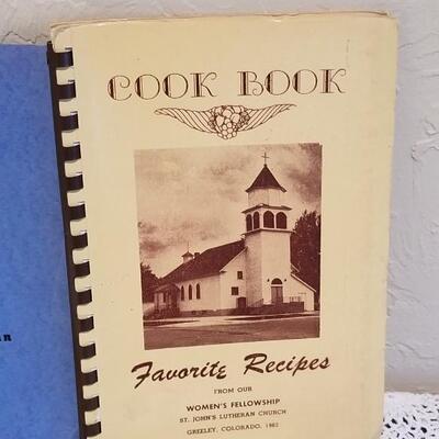 Lot 401: Vintage Church Cookbooks Lot