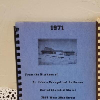 Lot 401: Vintage Church Cookbooks Lot
