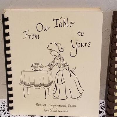 Lot 402: Vintage Church Cookbooks 