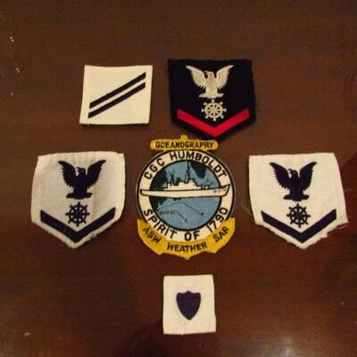 Selection of Patches and Sailor's Hat