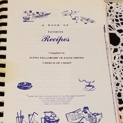 Lot 403: Vintage Church Cookbooks lot