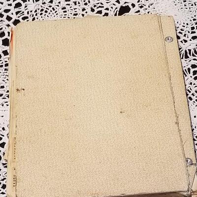Lot 405: Antique/Vintage Handwritten and Collected Recipes Book