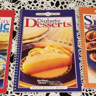 Lot 409: Diabetic Cookbooks