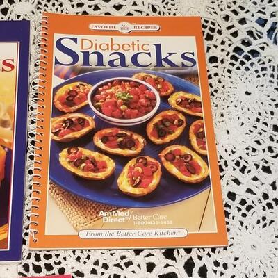 Lot 409: Diabetic Cookbooks