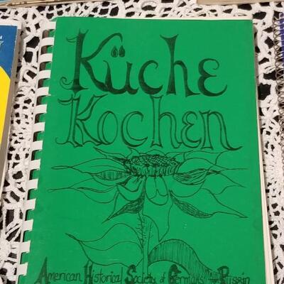 Lot 414: Swedish & German Volga Recipe Books