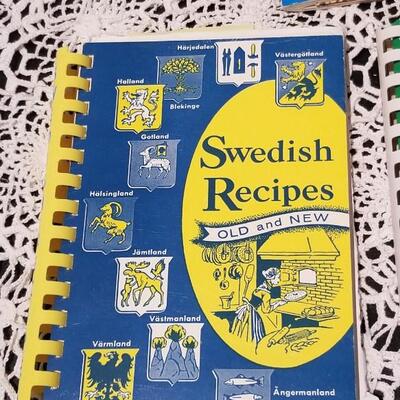 Lot 414: Swedish & German Volga Recipe Books