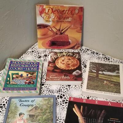 Lot 415: Cookbook Lot with Moosewood Cookbooks