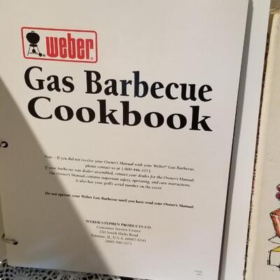 Lot 417: Cookbook Lot- with WEBER Grill Cookbook lot
