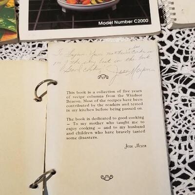 Lot 417: Cookbook Lot- with WEBER Grill Cookbook lot