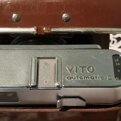 Lot 421:  Vintage Vito Automatic 35mm Camera with Case