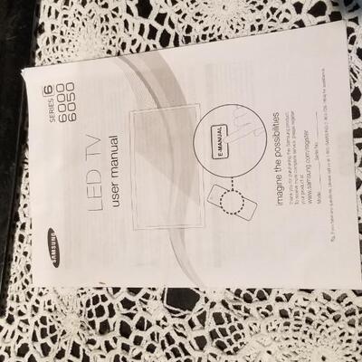 Lot 424: Samsung Flatscreen HDMI 26" TV with Manual 