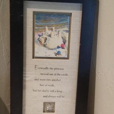 Lot 426: Picture Frames Lot & Dad Art