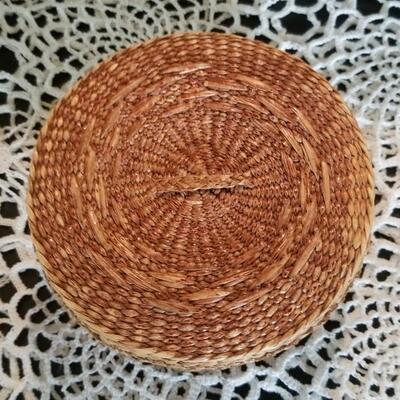 Lot 430: Native American Basket with Lid