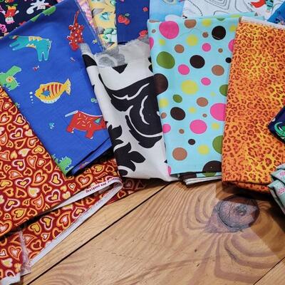 Lot 453: Assortment of FUN Children's Fabric 