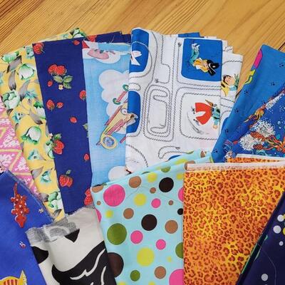 Lot 453: Assortment of FUN Children's Fabric 
