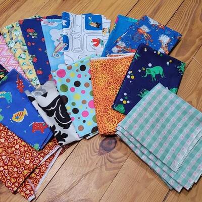 Lot 453: Assortment of FUN Children's Fabric 