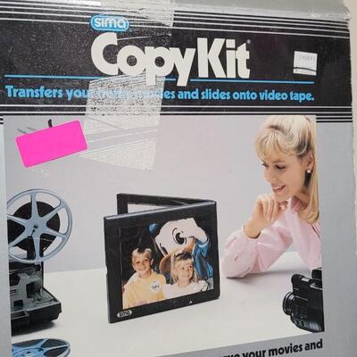 Lot 456: Vintage New Old Stock HOME MOVIES Copy Kit by SIMA