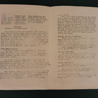 Lot 461: 1948 Pine Needles - Pine Crest Camp in Greeley, Colorado - Ephemera 