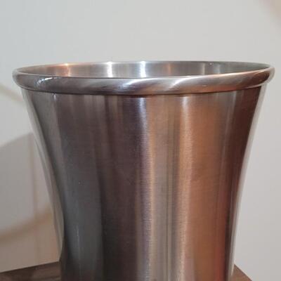 Lot 468: (3) Metal Office Wastebaskets