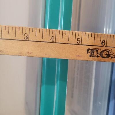 Lot 470: Assortment of (5) Storage Bins 