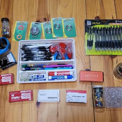 Lot 475: Large School/Office Supplies Bundle #1