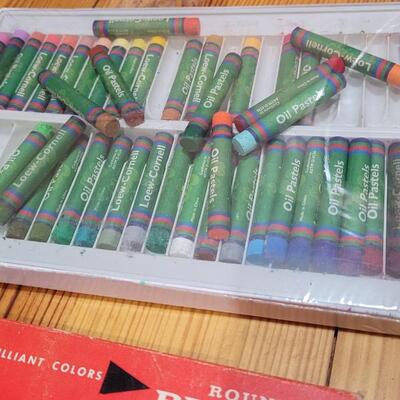 Lot 476: Large School/Office/Art Supplies Bundle #2 w/Deco Storage Box