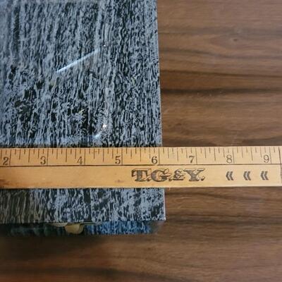 Lot 478: Vintage Office Desk Bundle (Sharpener, Hole Punch, Tin Organizer)