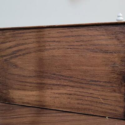 Lot 479: Carved Wood Organizer and Rotating Pen/Tool Caddy