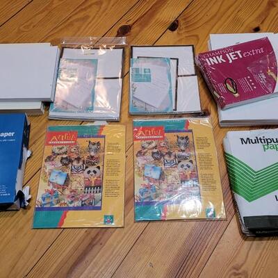 Lot 480: Assorted Office Paper (Printer, Photo, etc.), 