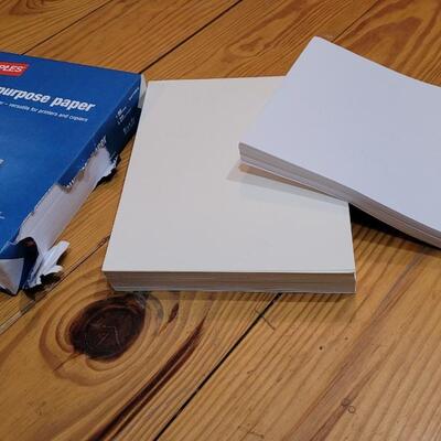 Lot 480: Assorted Office Paper (Printer, Photo, etc.), 