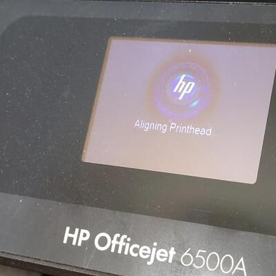 Lot 481: HP Office Jet 6500A (Works but appears to have Paper feed issue)