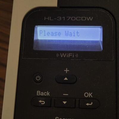Lot 482: Brother HL3170CDW Printer WORKS 