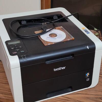 Lot 482: Brother HL3170CDW Printer WORKS 