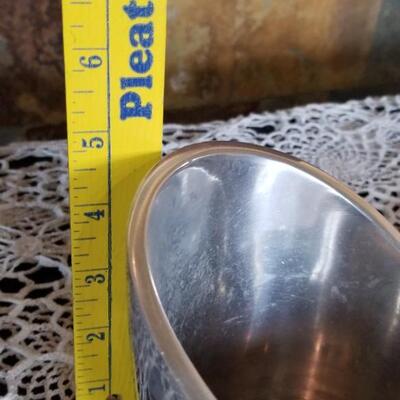 Lot 488: Pewter & Aluminium Deco Platters and Vase